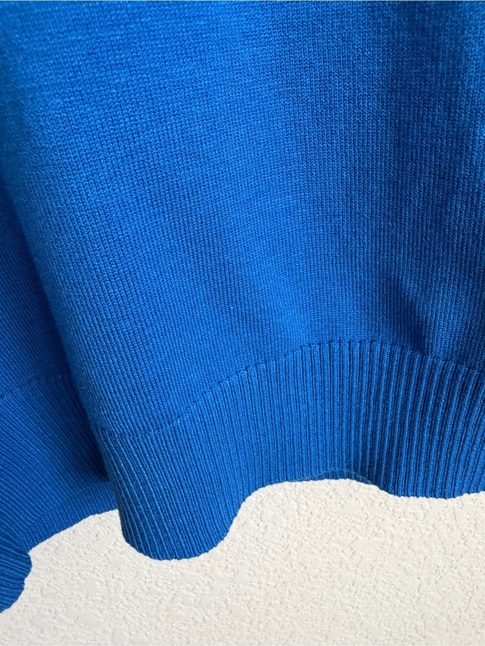 Silk Blend Sleeveless Sweater Tank August Silk M Cobalt Blue Knit Shell Layering - Picture 8 of 15